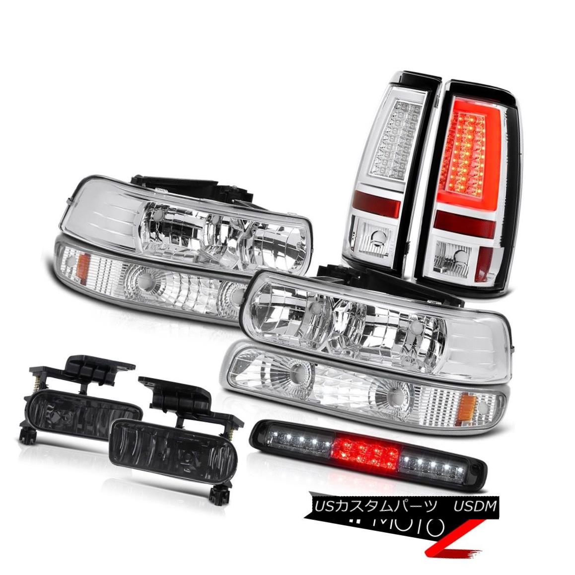 テールライト 99-02 Silverado 3500HD Tail Lamps Bumper Lamp Headlamps 3rd Brake Light Foglamps 99-02 Silverado 3500HDテールランプバンパーランプヘッドランプ第3ブレーキライトフォグランプ 【並行輸入品】