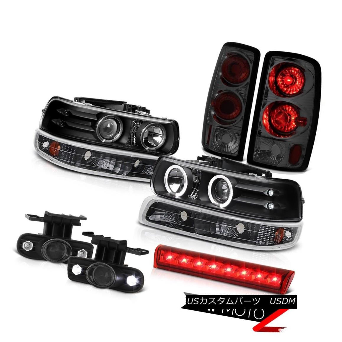 テールライト 2000-2006 Tahoe LT Black headlamps bumper light tail lights foglights roof cargo 2000-2006タホLTブラックヘッドランプバンパーライトテールライトフォグライト屋根貨物 【並行輸入品】