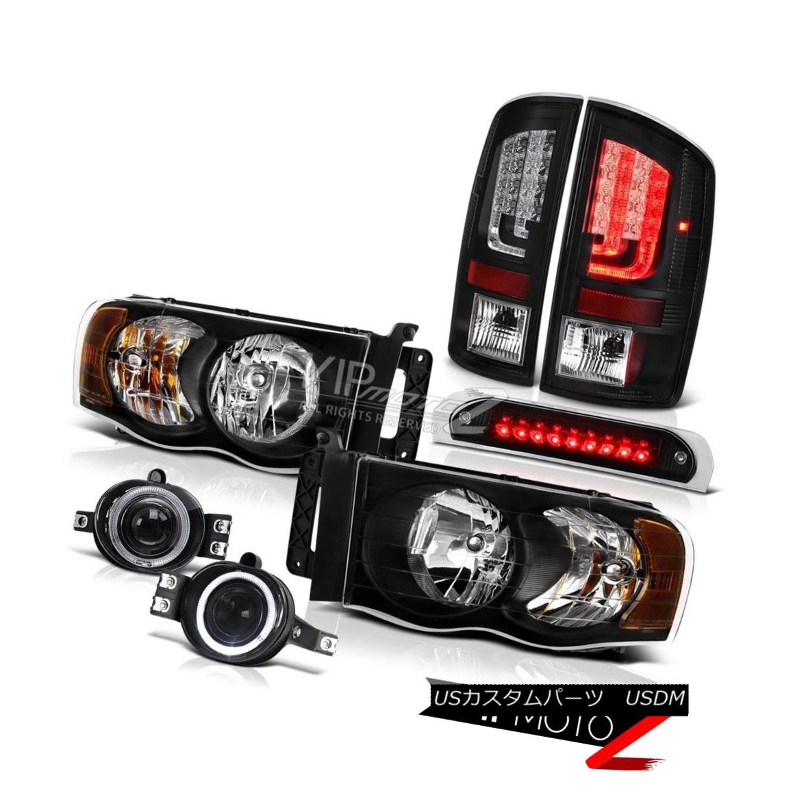 テールライト 2003-2005 Dodge Ram 3500 ST Taillamps Roof Brake Lamp Headlamps Fog Lamps LED 2003-2005 Dodge Ram 3500 ST TaillampsルーフブレーキランプヘッドライトフォグランプLED 【並行輸入品】