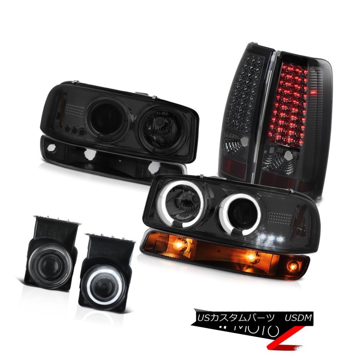 テールライト 03-06 Sierra 4.3L Fog lamps smd taillights inky black parking light headlights 03-06シエラ4.3Lフォグランプsmdテールライトインクニーブラック駐車ライトヘッドライト 【並行輸入品】