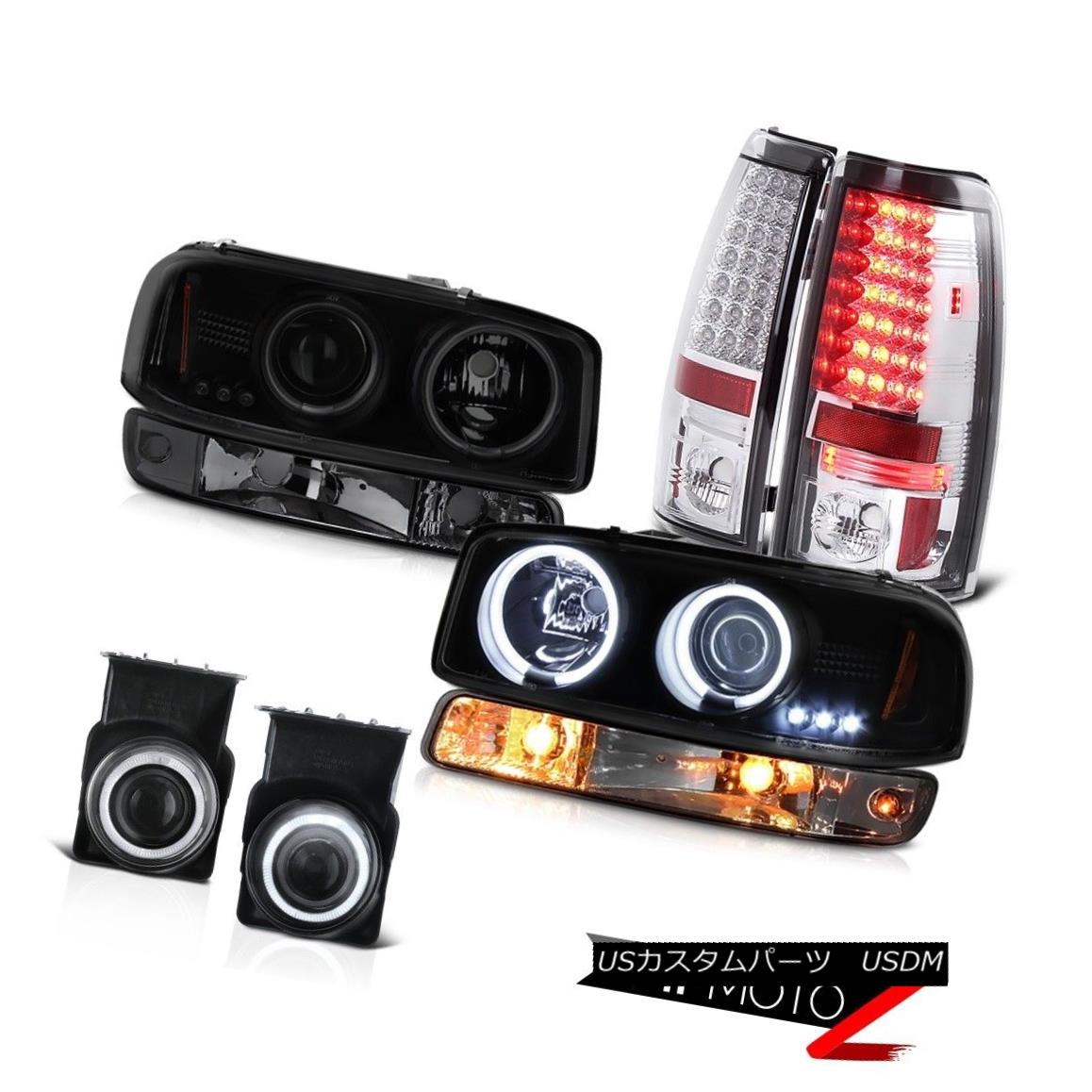 テールライト 03-06 GMC Sierra Fog lights taillights parking light smoke tinted headlights 03-06 GMCシエラ・フォグ・ライト・テールライト・パーキングライト・スモーク・ティント・ヘッドライト 【並行輸入品】