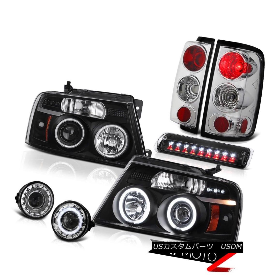 テールライト 2006-2008 Ford F150 STX Fog Lights Roof Brake Lamp Headlamps Tail Projector LED 2006-2008フォードF150 STXフォグライトルーフブレーキランプヘッドランプテールプロジェクターLED 【並行輸入品】