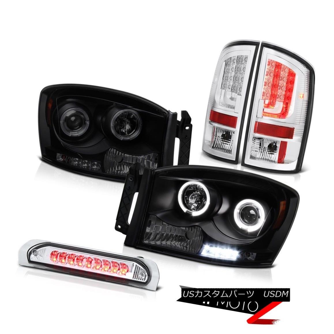 テールライト 2006 Dodge Ram Taillights Headlights High STop Lamp Tron Tube LED \\\
