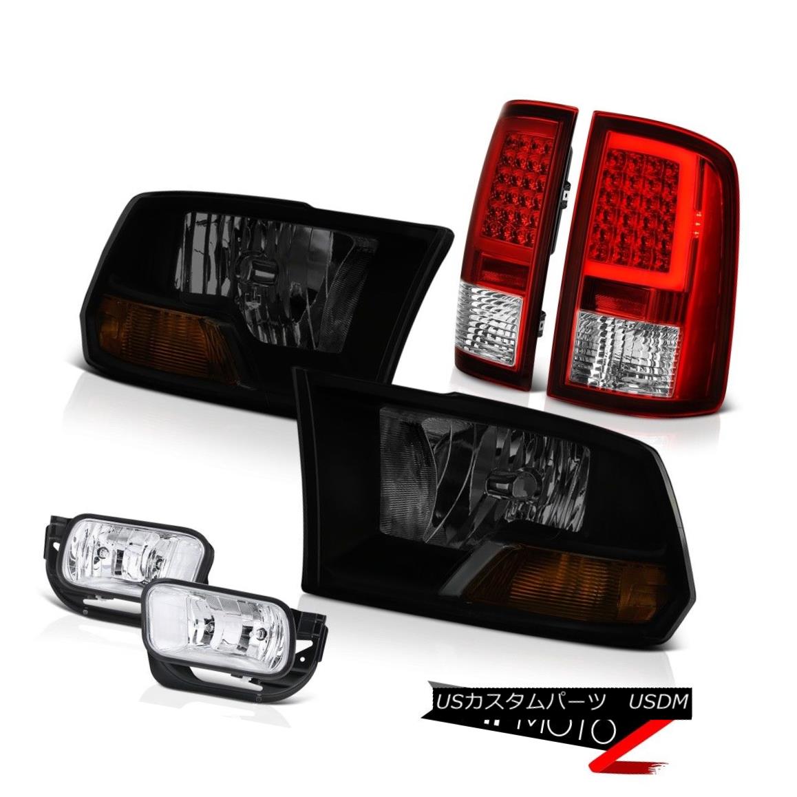 テールライト 2010-2018 Dodge RAM 2500 Tail Light Chrome Fog Lights Factory Style Headlight 2010-2018 Dodge RAM 2500テールライトクロームフォグライト工場スタイルヘッドライト 【並行輸入品】