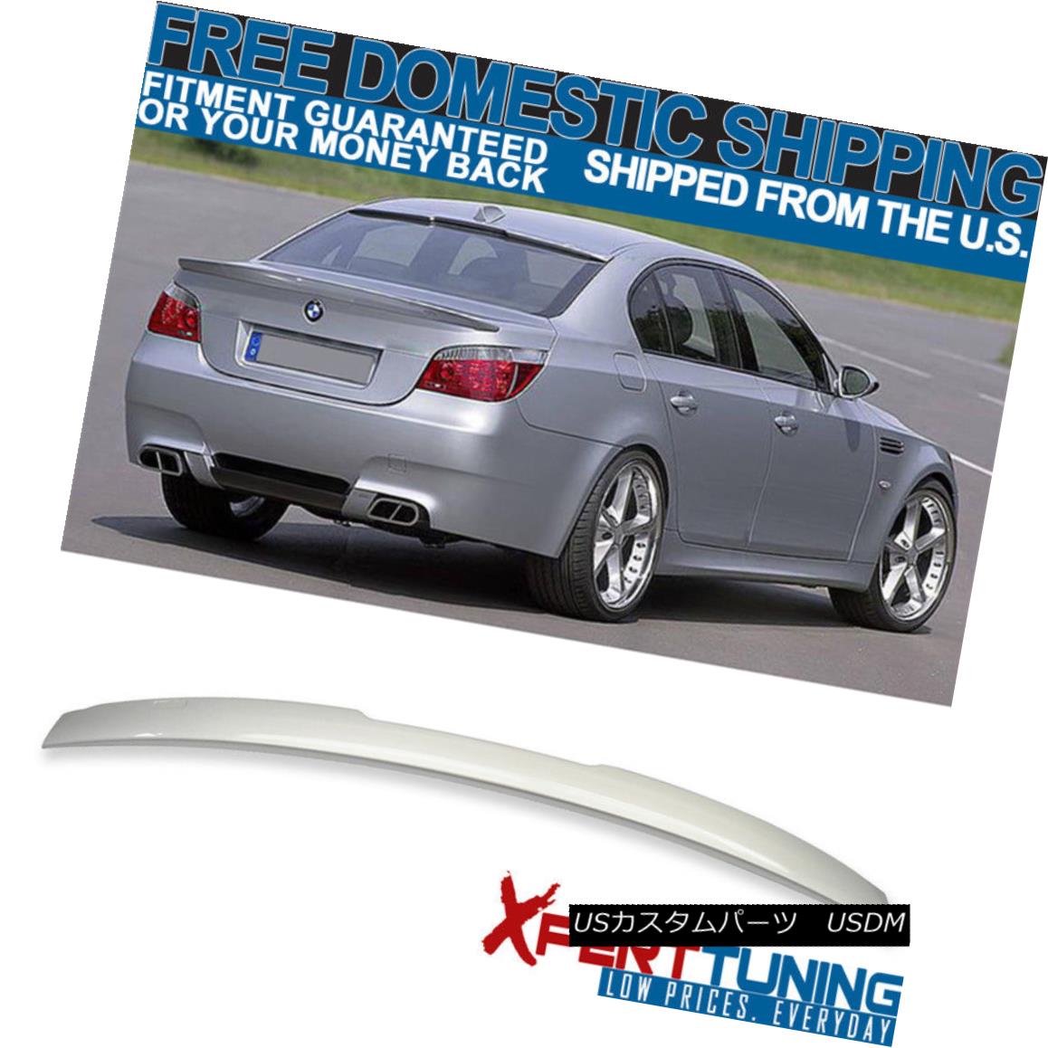 エアロパーツ 04 05 06 07 08 09 10 BMW E60 5-Series AC Style Painted Roof Spoiler 04 05 06 07 08 09 10 BMW E60 5シリーズACスタイル塗装ルーフスポイラー 【並行輸入品】