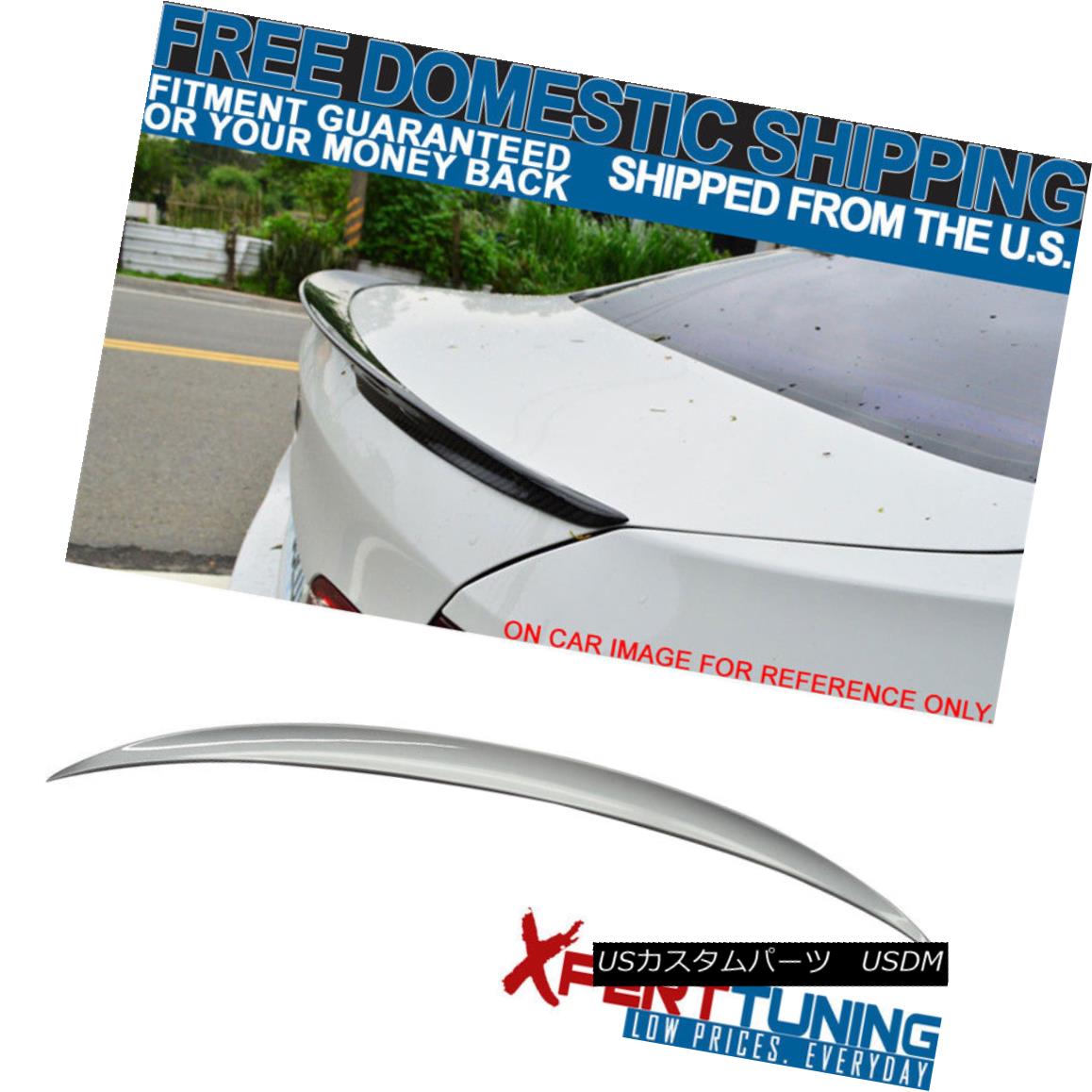 エアロパーツ Fit For 11-16 BMW 5-Series F10 Sedan P #A52 Painted Trunk Spoiler BMW 5シリーズF10セダンP＃A52塗装トランク・スポイラー 【並行輸入品】