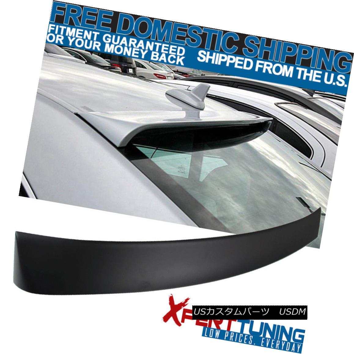 エアロパーツ Fit 10 11 12 13 14 15 Hyundai MD Elantra OE Style Unpainted Roof Spoiler - ABS フィット10 11 12 13 14 15現代MD Elantra OEスタイル未塗装ルーフスポイラー - ABS 【並行輸入品】