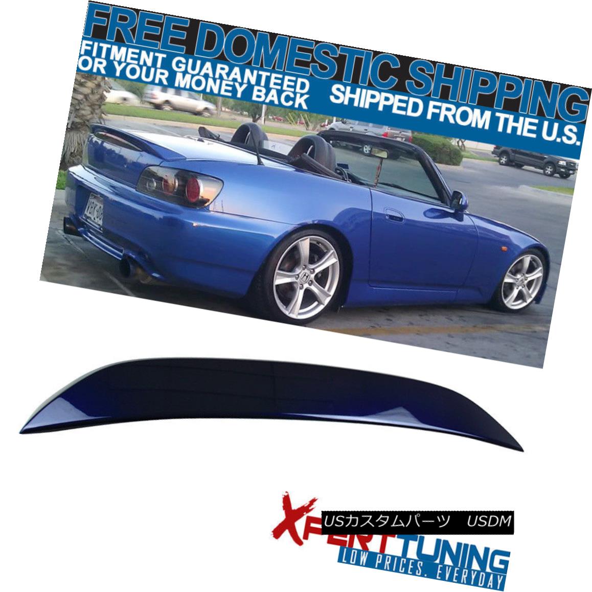 エアロパーツ 05 S2000 2Dr AP2 ABS Trunk Spoiler Painted Navy Blue Pearl # B523P - ABS 05 S2000 2Dr AP2 ABSトランクスポイラー塗装ネイビーブルーパール＃B523P - ABS 【並行輸入品】
