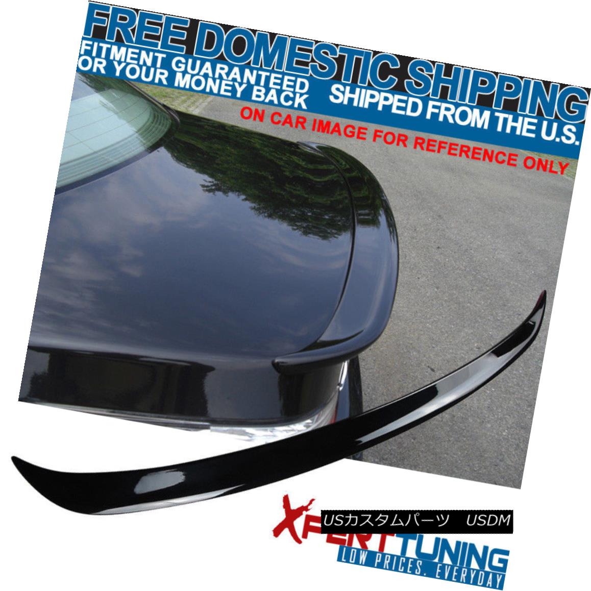 エアロパーツ Fit For 2004-2010 BMW 5 Series E60 M5 4Dr AC 668 Jet Black Painted Trunk Spoiler 2004?2010年のBMW 5シリーズE60 M5 4Dr AC 668ジェットブラック塗装トランク・スポイラー 【並行輸入品】