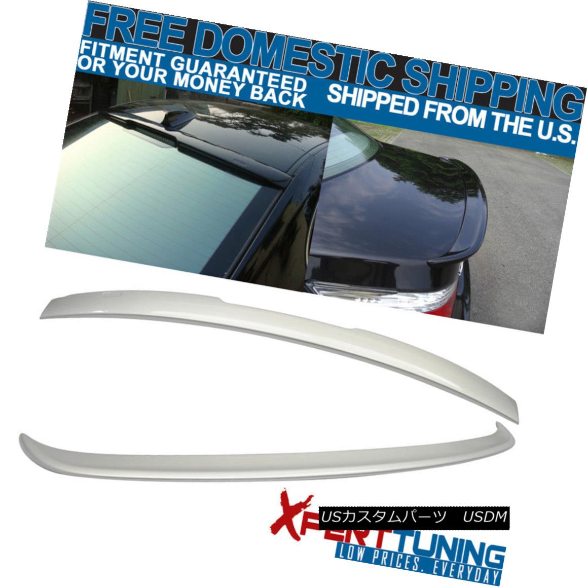エアロパーツ 04-10 BMW E60 5-Series AC Trunk + Roof Spoiler ABS Painted # 354 Titanium Silver 04-10 BMW E60 5シリーズACトランク+ルーフスポイラーABS塗装＃354チタンシルバー 【並行輸入品】 78,106円