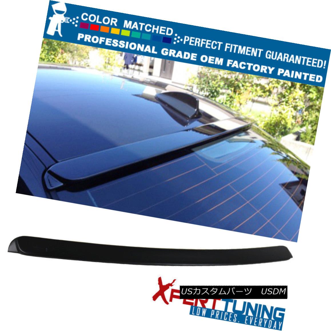 エアロパーツ 99-05 BMW E46 3-Series Sedan AC Style Painted Roof Spoiler - OEM Painted Color 99-05 BMW E46 3シリーズセダンACスタイル塗装ルーフスポイラー - OEM塗装カラー 【並行輸入品】