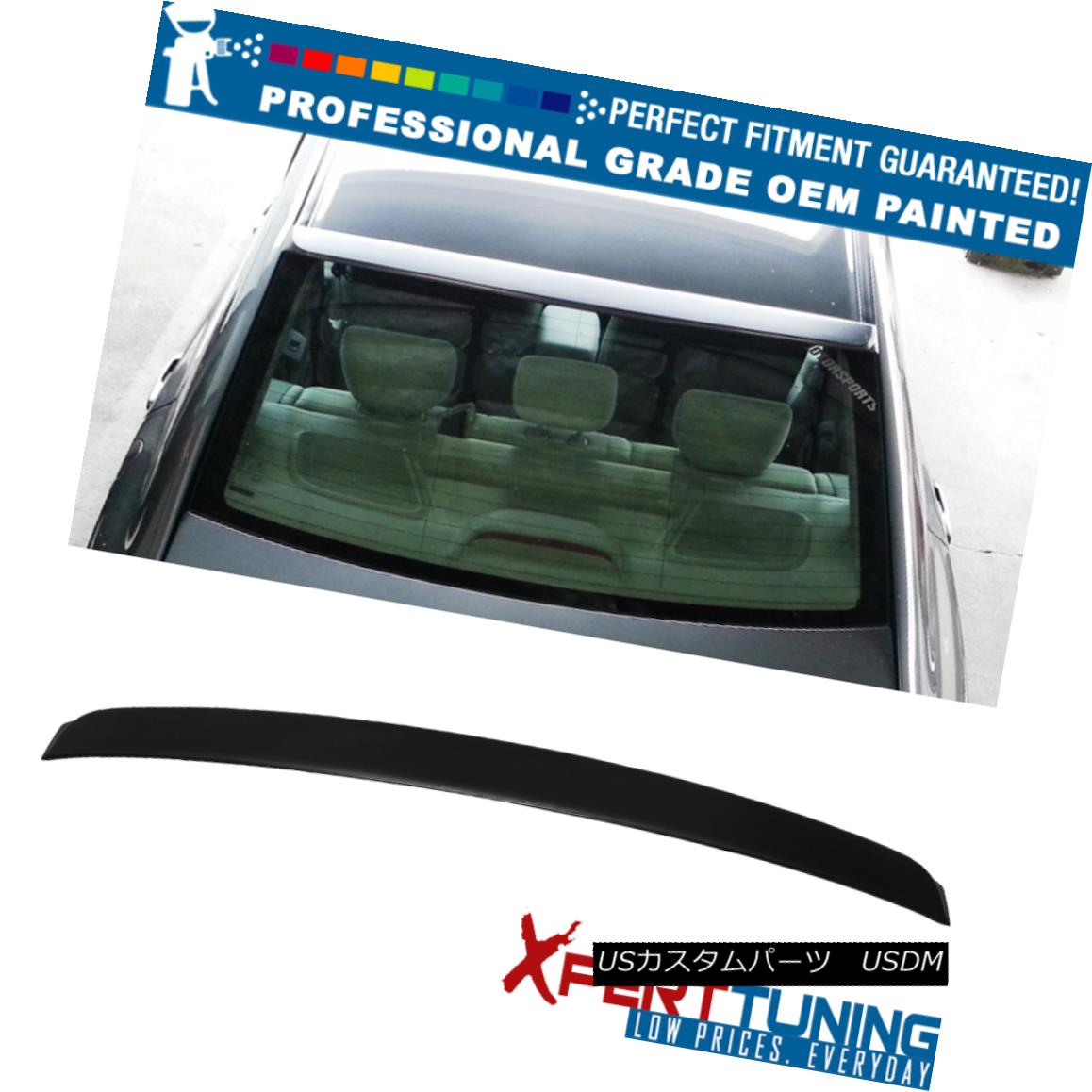 エアロパーツ 12-15 9th Gen FB Civic 4Dr Painted Roof Spoiler - OEM Painted Color 12-15第9世代FB市民4Dr塗装ルーフスポイラー - OEM塗装色 【並行輸入品】