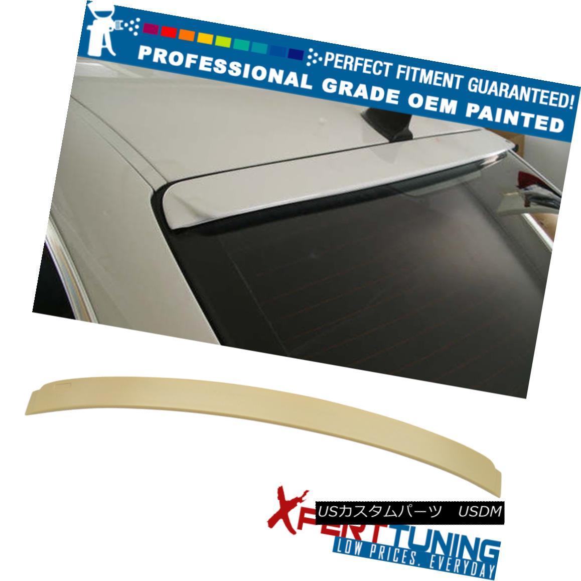 エアロパーツ 06-11 BMW 3 Series E90 Sedan 4Dr Painted Roof Spoiler - OEM Painted Color 06-11 BMW 3シリーズE90セダン4Dr塗装ルーフスポイラー - OEM塗装カラー 【並行輸入品】
