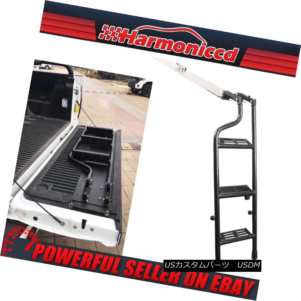 エアロパーツ Fits 15-18 Toyota Tundra Tailgate Ladder Easy Step Truck Pickup フィット15-18トヨタトンドラテールゲートラダー簡単なステップトラックピックアップ 【並行輸入品】｜カスタムパーツ WORLD倉庫 106,150円
