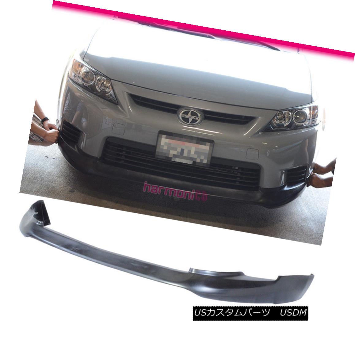 エアロパーツ Fits 11-13 Scion tC 5 Five Design Style Front Bumper Lip Spoiler Bodykit フィット11-13シオンtC 5 5つのデザインスタイルフロントバンパーリップスポイラーボディキット 【並行輸入品】