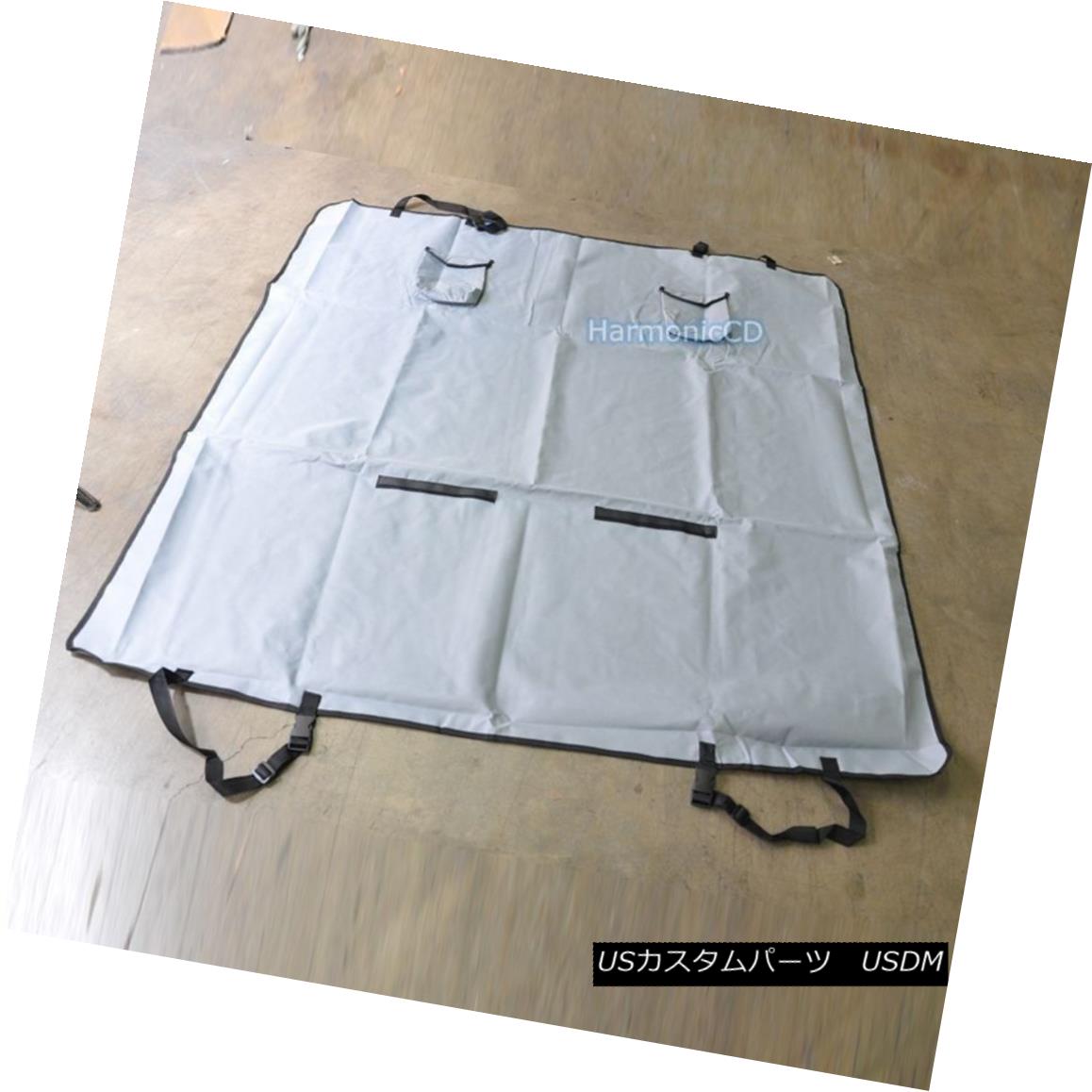 エアロパーツ UNIVERSAL FITS DOG PETS BACK SEAT PROTECTOR COVER HAMMOCK W/ TWO STORAGE POCKET ユニバーサルフィット犬用ペットバックシートプロテクターカバーハモックW / 2個の収納ポケット 【並行輸入品】｜カスタムパーツ WORLD倉庫