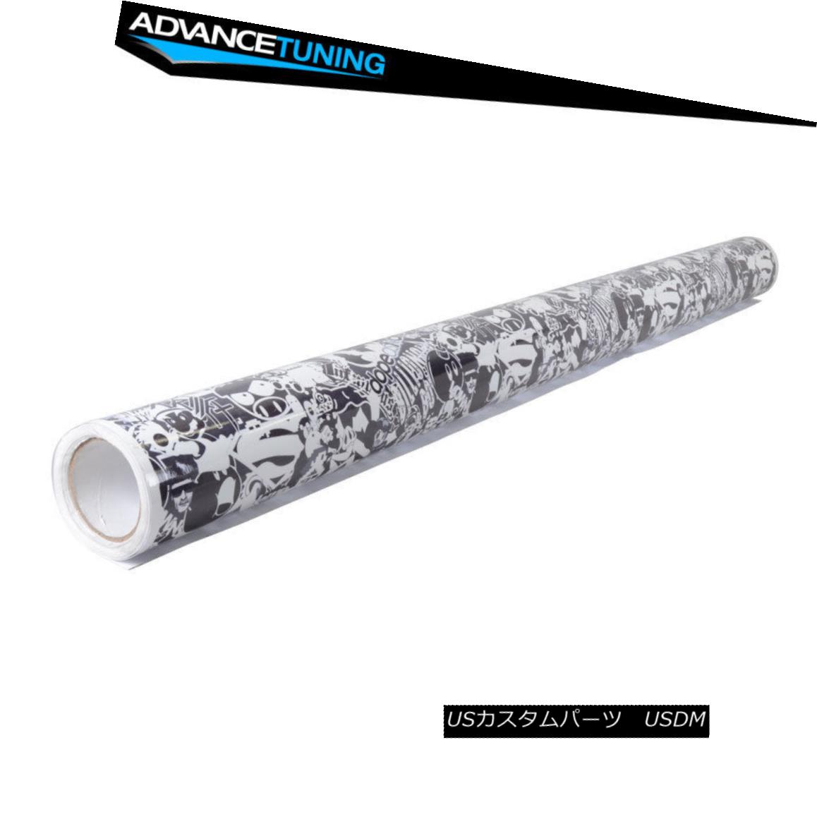 エアロパーツ 30 x 59 JDM Cartoon Graffiti Sticker Bomb Vinyl Wrap Sticker Decal 30 x 59 JDM漫画落書きステッカー爆弾ビニールラップステッカーデカール 【並行輸入品】|カスタムパーツ WORLD倉庫
