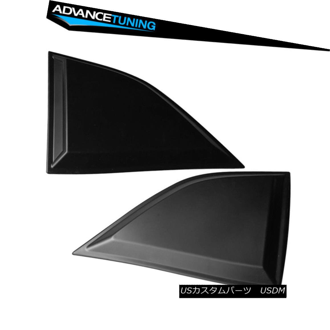 エアロパーツ Fits 08-17 Dodge Challenger XE PP Window Scoops Louver Vent フィット08-17ドッジチャレンジャーXEのPPの窓は、ルーバー通気 【並行輸入品】｜カスタムパーツ WORLD倉庫