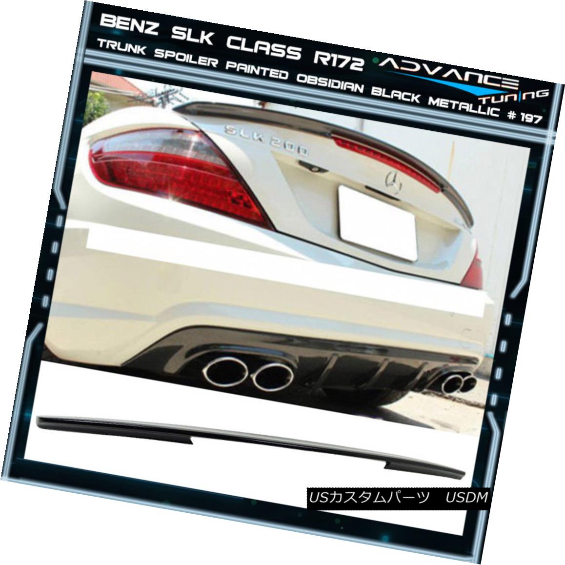 エアロパート 11 13 Benz Slk Class R172 Amg Style Carbon Fiber Cf Rear Trunk Spoiler 11 13ベンツslkレベルr172 Amgスタイルカーボンファイバーcf裡面ブート スポイラー Psp3kk Pl