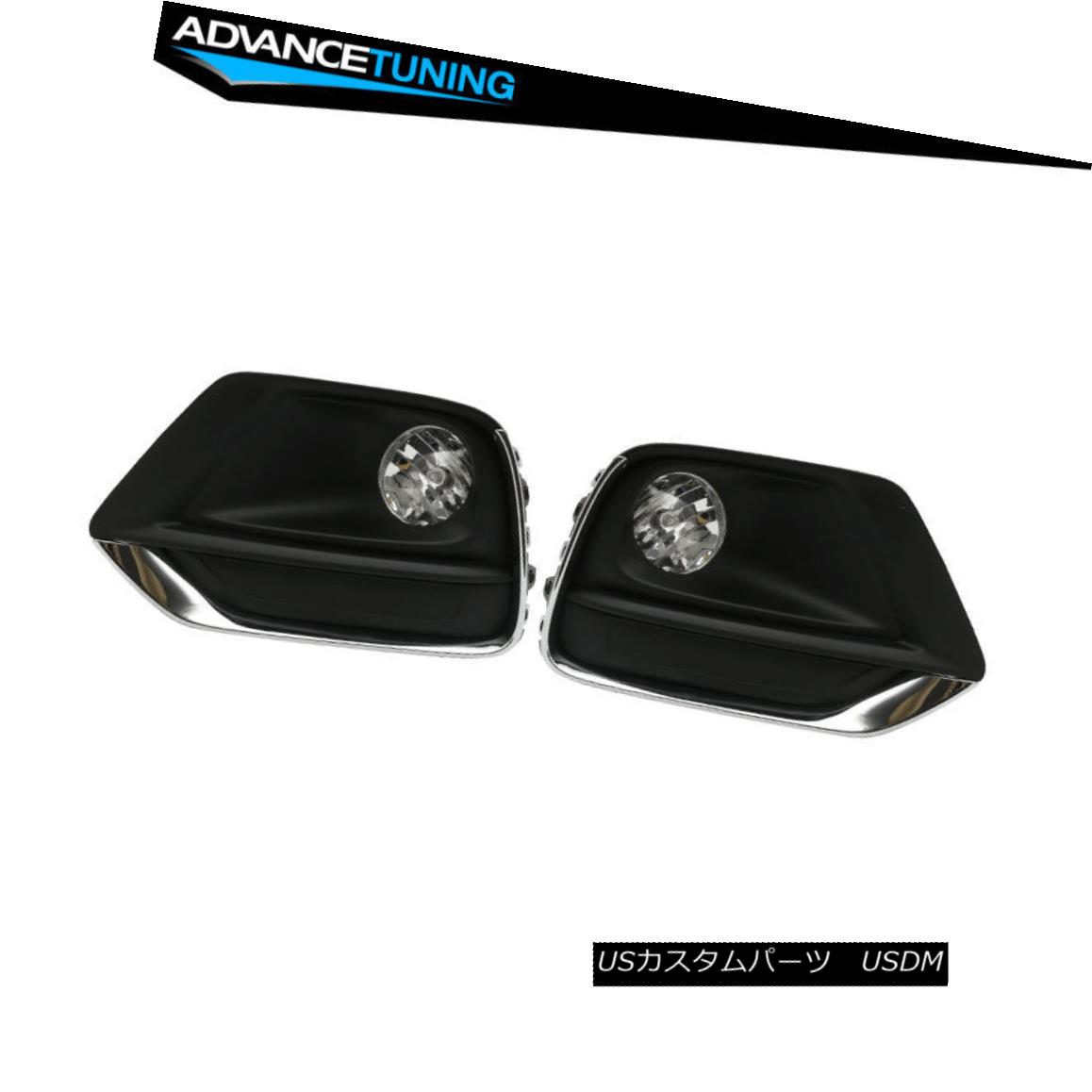 エアロパーツ For 17-19 Chevy Trax OE Foglight Kit Fog Lamp with Chrome Trim 17-19シボレートラックスのOEMフォグライトキットフォグランプとクロームトリム 【並行輸入品】
