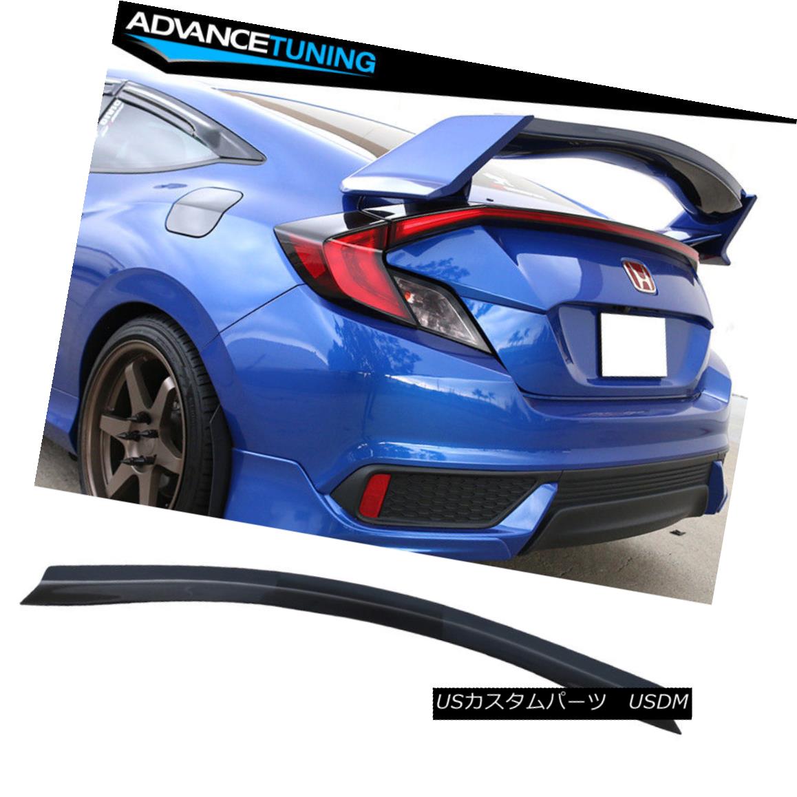 楽天市場】エアロパーツ FOR 2016-18 10TH GEN HONDA CIVIC SEDAN JDM