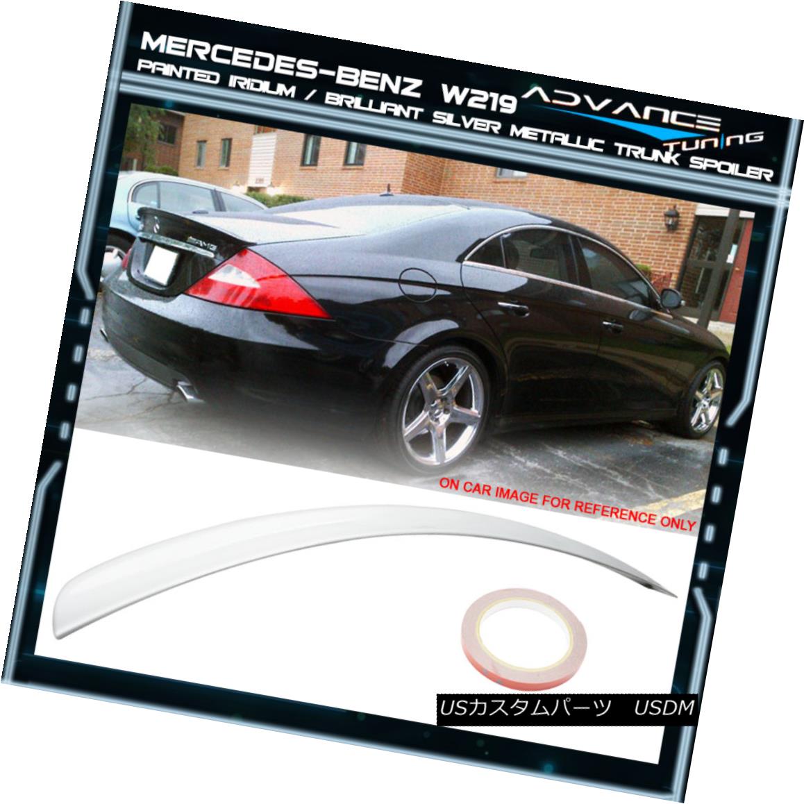 品質のいい 車用品 バイク用品 車用品 Spoiler パーツ 外装 エアロパーツ Silver リアスポイラー W219トランク スポイラーoem塗装カラー 744 エアロパーツ 05 10 W219 Trunk Spoiler Oem Painted Color 744 775 Iridium Brillant Silver 05 10 W219