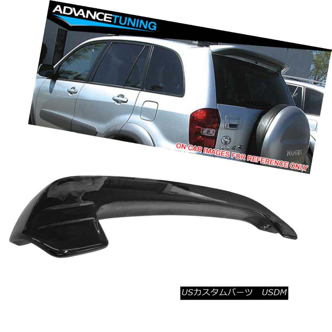 エアロパーツ Fits 01-05 Toyota RAV4 OE Style Roof Spoiler Painted #202 Black フィット01-05トヨタRAV4 OEスタイルルーフスポイラー＃202黒塗装 【並行輸入品】｜カスタムパーツ WORLD倉庫