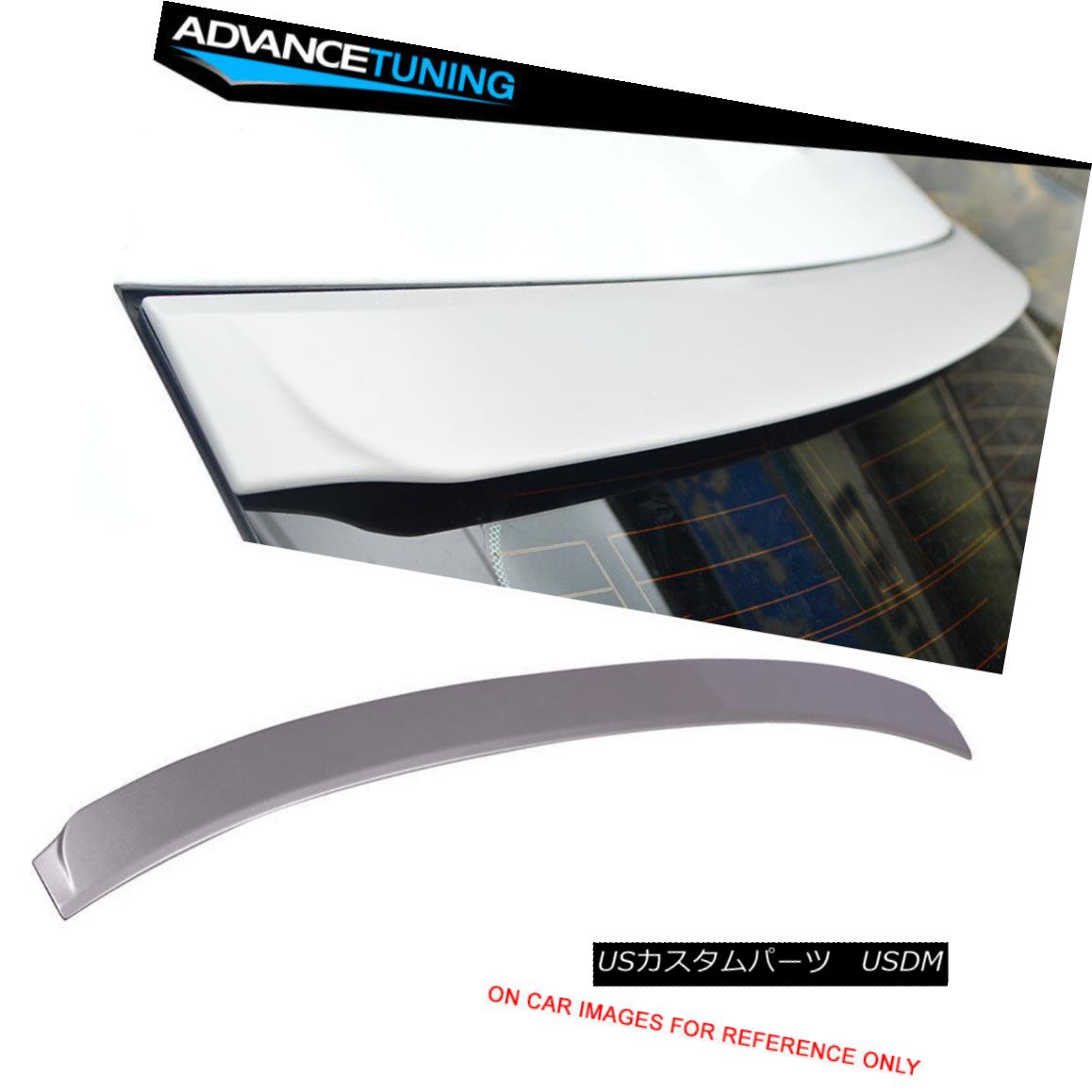 エアロパーツ Fit 14-16 IS250 XE30 IKON Roof Spoiler OEM Painted #1J4 Platinum Silver Metallic フィット14-16 IS250 XE30 IKONルーフスポイラーOEM塗装＃1J4プラチナシルバーメタル 【並行輸入品】
