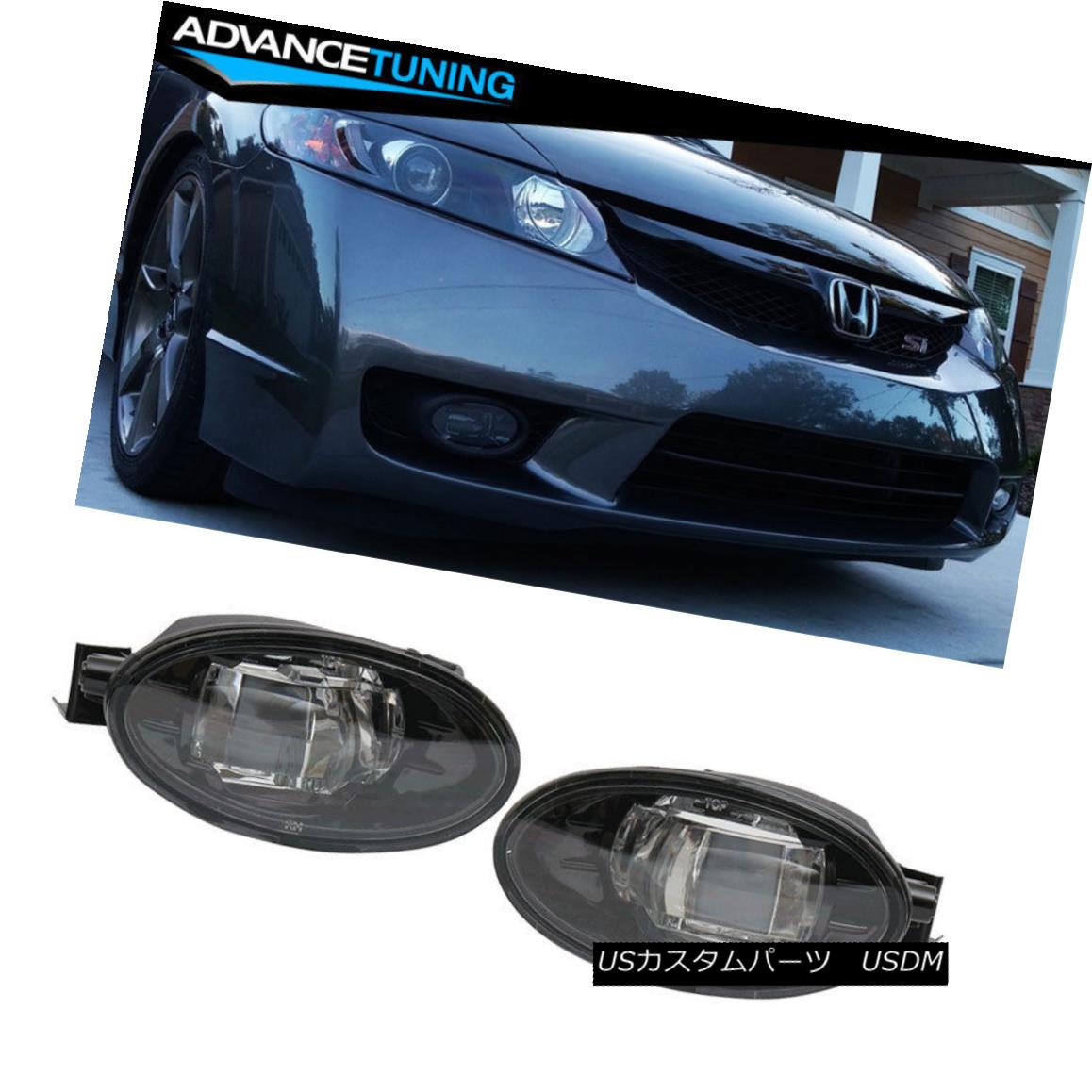 エアロパーツ Fits Honda Civic CRZ Fit Odyssey RSX TSX LED Fog Lamp & Positon Lamp HD806-LED フィットホンダシビックCRZフィットオデッセイRSX TSX LEDフォグランプ＆amp; ポジションランプHD806-LED 【並行輸入品】