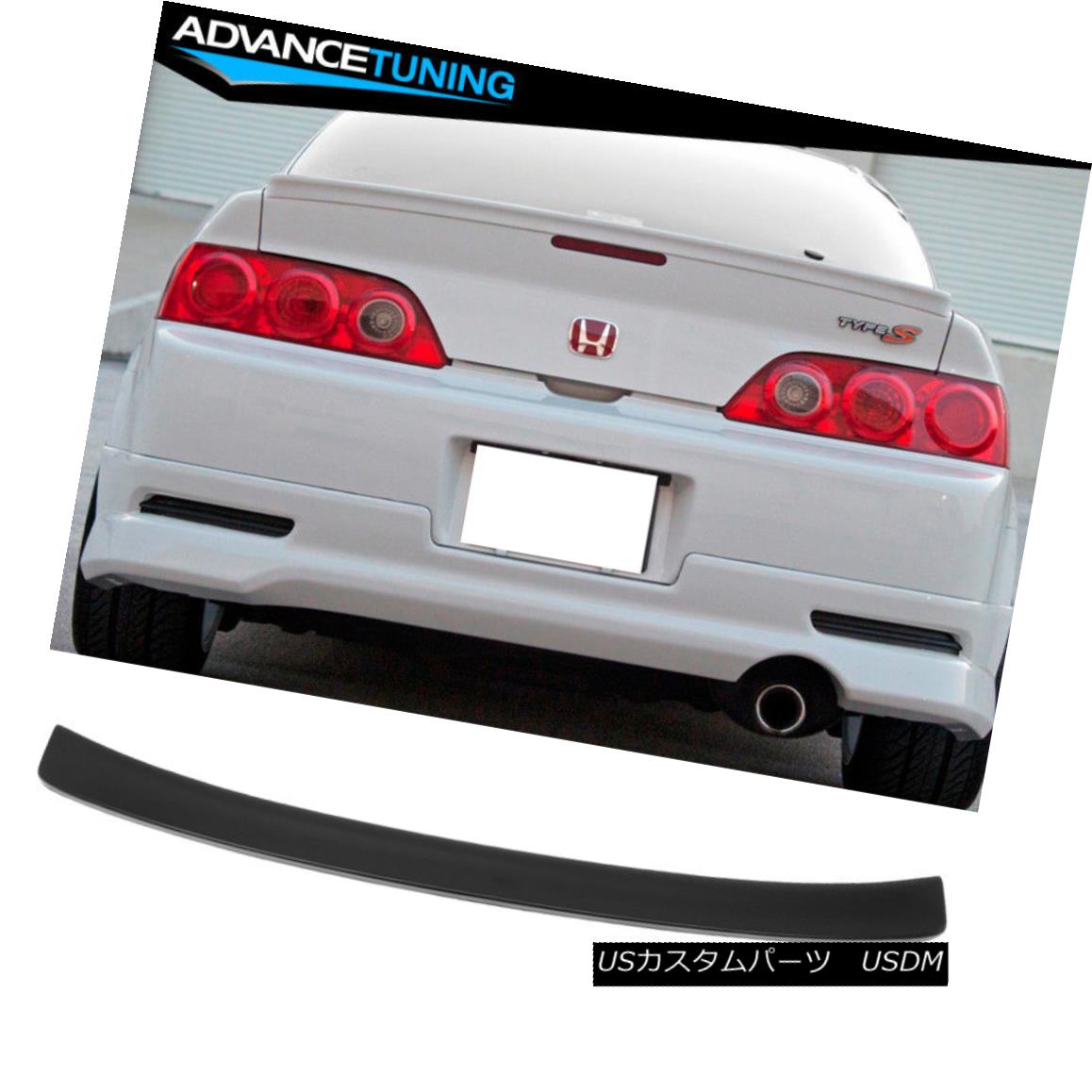 エアロパーツ Fits 02-06 Acura RSX DC5 Type R Unpainted ABS Rear Trunk Duck Lip Spoiler Wing フィット02-06アキュラRSX DC5タイプR未塗装ABSリアトランクダックリップスポイラーウイング 【並行輸入品】|カスタムパーツ WORLD倉庫