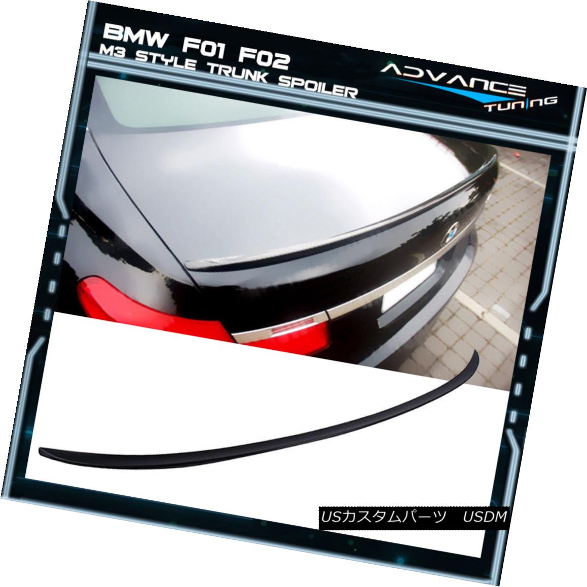 エアロパーツ Unpainted 09-15 BMW 7-Series F01 F02 4Dr Sedan M3 Style Trunk Spoiler - ABS 未塗装09-15 BMW 7シリーズF01 F02 4DrセダンM3スタイルトランク・スポイラー - ABS 【並行輸入品】｜カスタムパーツ WORLD倉庫