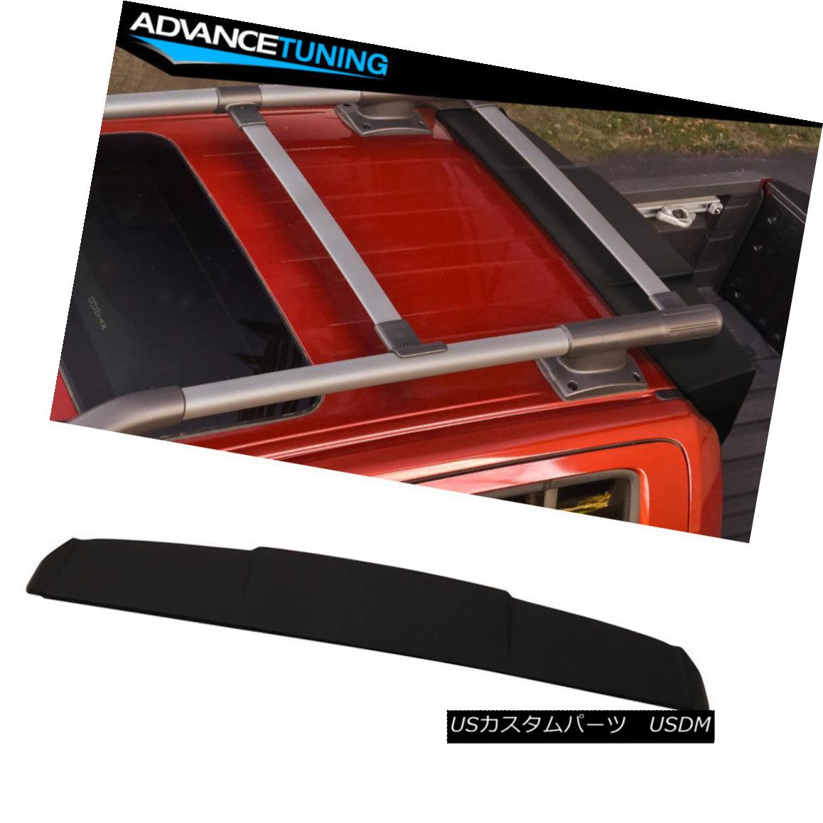 エアロパーツ Fits 05-14 Nissan Frontier Roof Spoiler Primer Black ABS フィット05?14日産フロンティアルーフスポイラープライマーブラックABS 【並行輸入品】｜カスタムパーツ WORLD倉庫