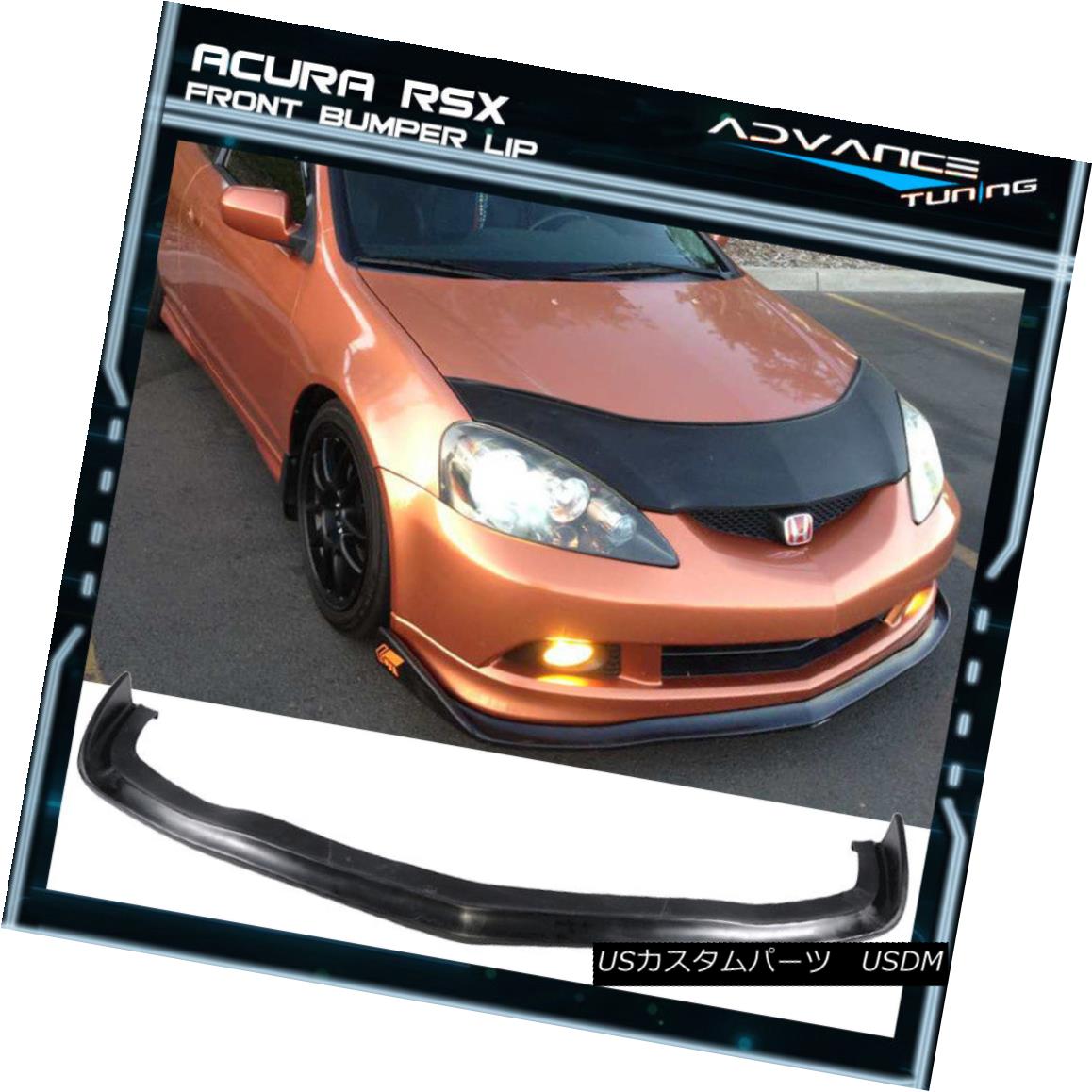 エアロパーツ For 05-06 Acura RSX CS Style Urethane Front Bumper Lip Spoiler PU 05-06アキュラRSX CSスタイルウレタンフロントバンパーリップスポイラーPU 【並行輸入品】 101,365円