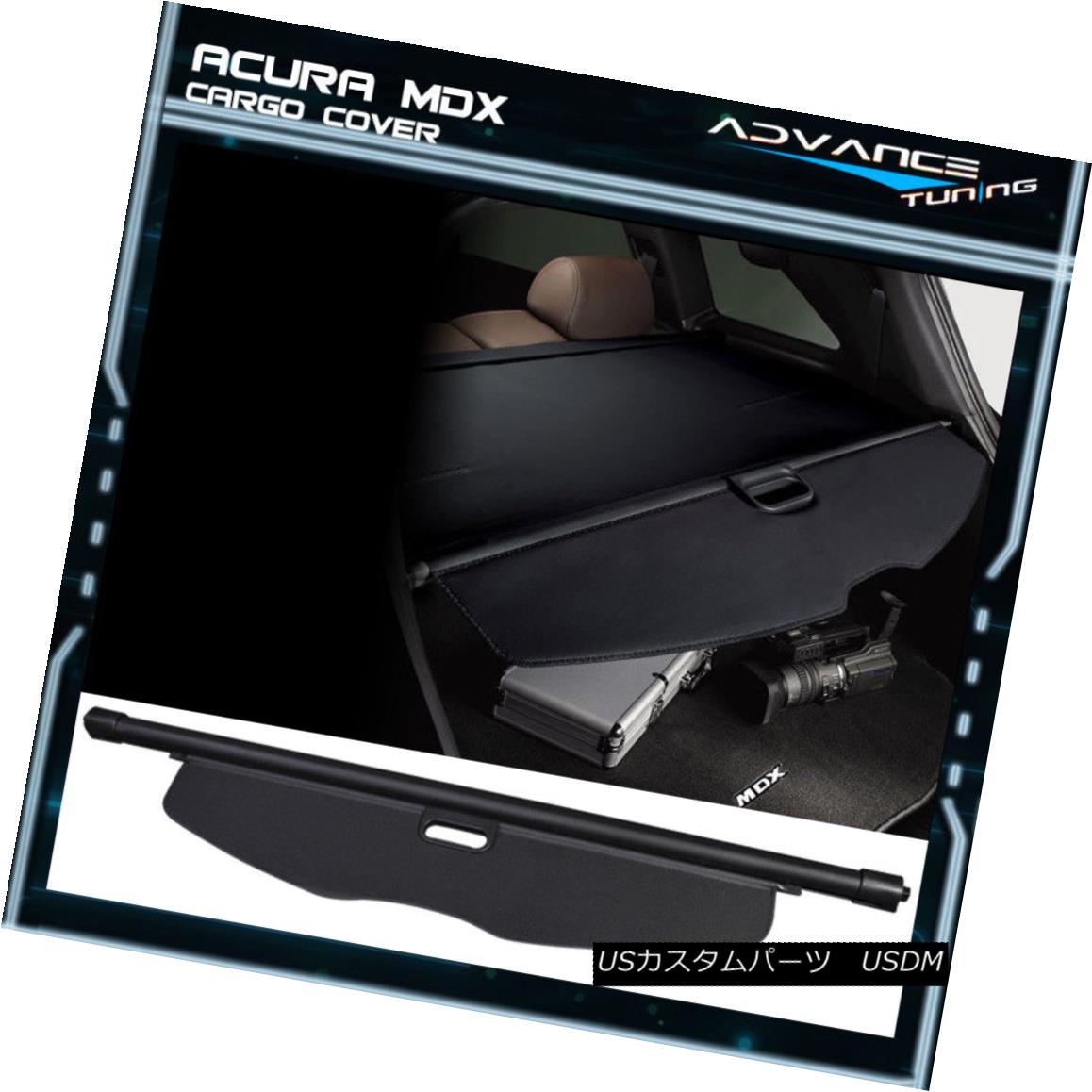 エアロパーツ For 07-13 Acura MDX OE Factory Style Retractable Black Rear Cargo Security Cover 07-13 Acura MDX OE工場スタイルのリトラクタブルブラックリアカーゴセキュリティカバー 【並行輸入品】 107,993円
