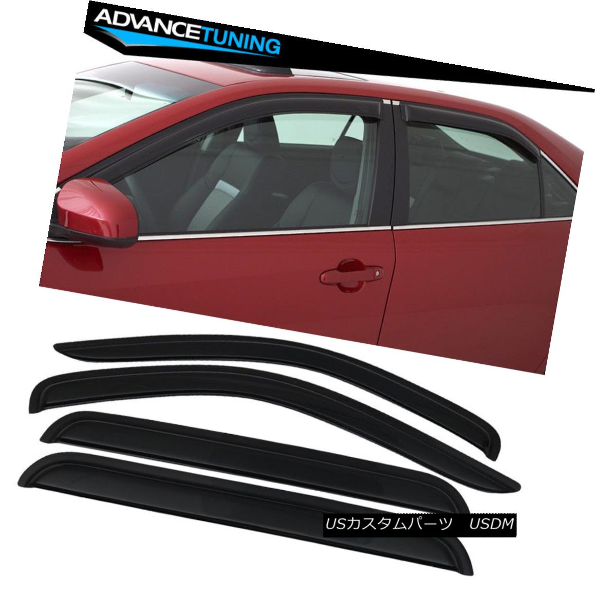 車用品 バイク用品 車用品 Window その他 パーツ 98 03 98 03 Dodge Dodge 外装 エアロパーツ エアロパーツ Fits Durango Acrylic Window Visors 4pc 98 03 Dodge Durangoアクリルウインドウバイザー4pcに適合 World倉庫 店