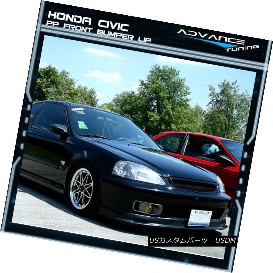 エアロパーツ For 99 00 Honda Civic Jdm Mugen Front Bumper Lip Spoiler Pp Bodykit 99 00ホンダシビックjdmミュゲンフロントバンパーリップスポイラーppボディキット Linumconsult Co Uk