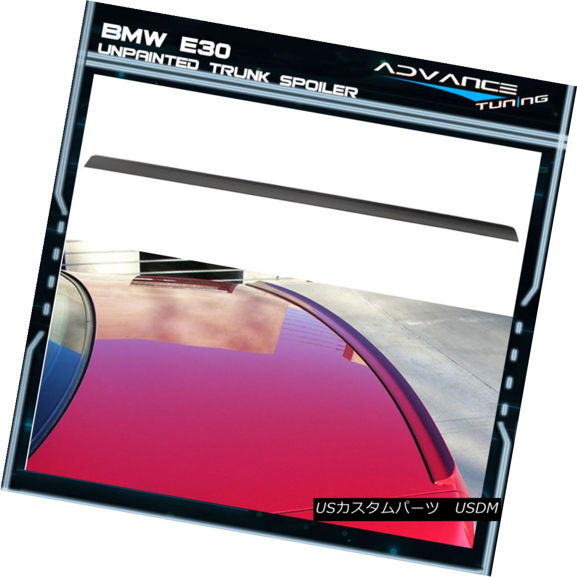 エアロパーツ 84-86 BMW 5 Series E30 PV Style Unpainted Black Trunk Spoiler - PUF 84-86 BMW 5シリーズE30 PVスタイル無塗装ブラックトランク・スポイラー - PUF 【並行輸入品】 104,484円