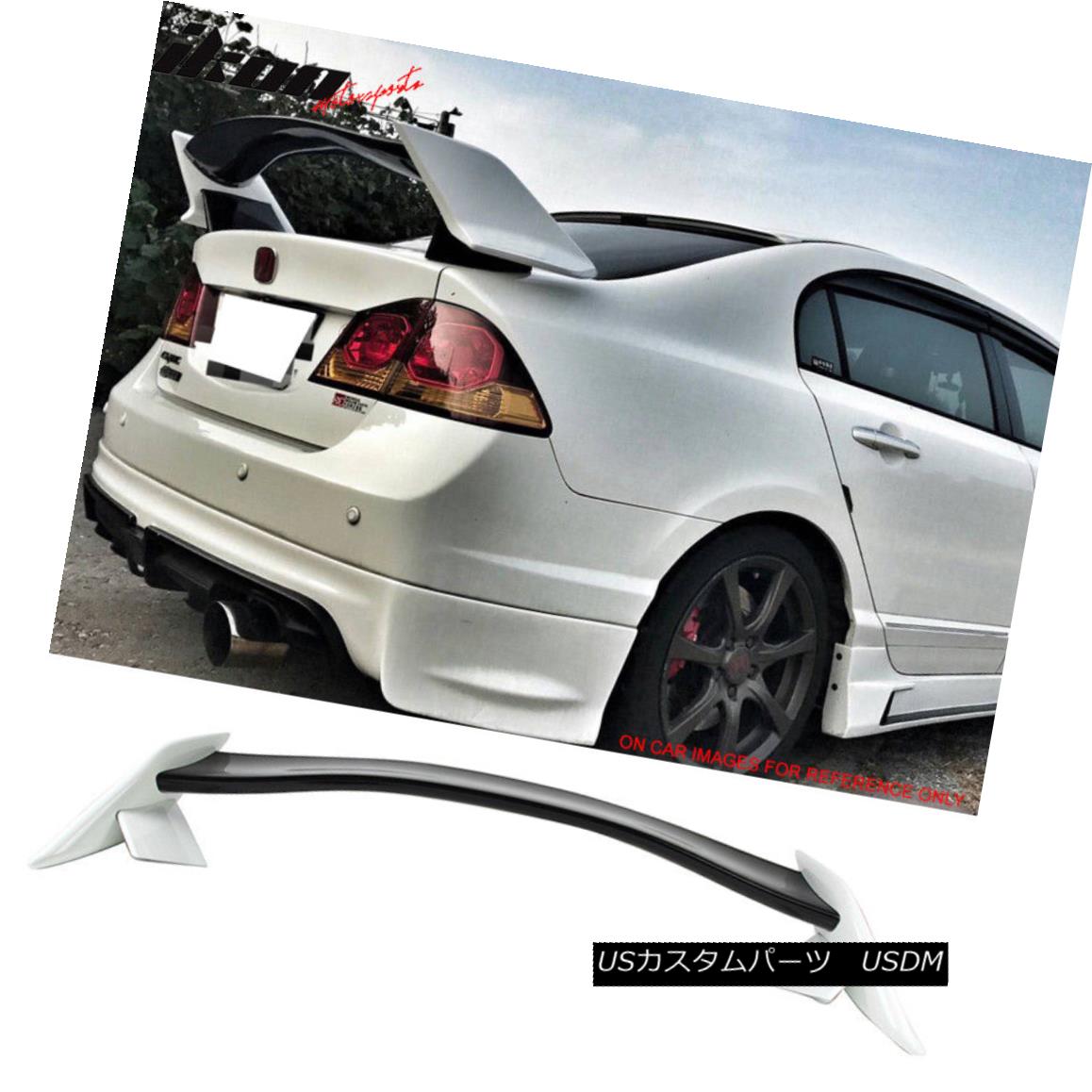 エアロパーツ Fits 06 11 Civic Fa Fd Type R Trunk Spoiler Painted Glossy Black Taffeta White フィット06 11シビックfa Fdタイプrトランクスポイラー塗装光沢ブラック Amp タフタホワイト Lunarhomesdurgapur Com