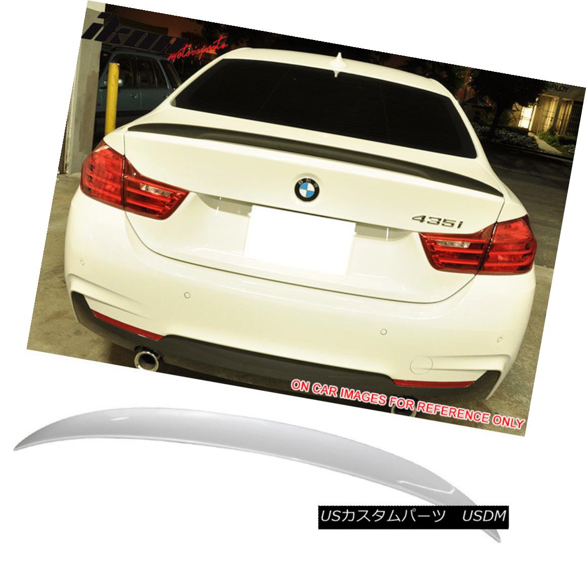 海外輸入 エアロパーツ Fits 14 17 F32 Coupe Performance Trunk Spoiler Painted 6 Mineral White Pearl フィット14 17 F32クーペパフォーマンストランクスポイラー塗装 6ミネラルホワイトパール World倉庫 店 お気にいる Instrutecnica Com