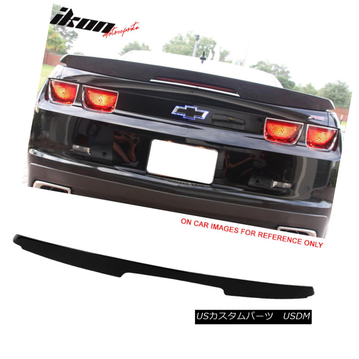 エアロパーツ 10 13 Chevy Camaro Zl1 Style Trunk Spoiler Wing Painted Wa8555 Black 10 13シボレーカマロzl1スタイルのトランク スポイラー ウィング ペインティング Wa8555ブラック Collabforge Com