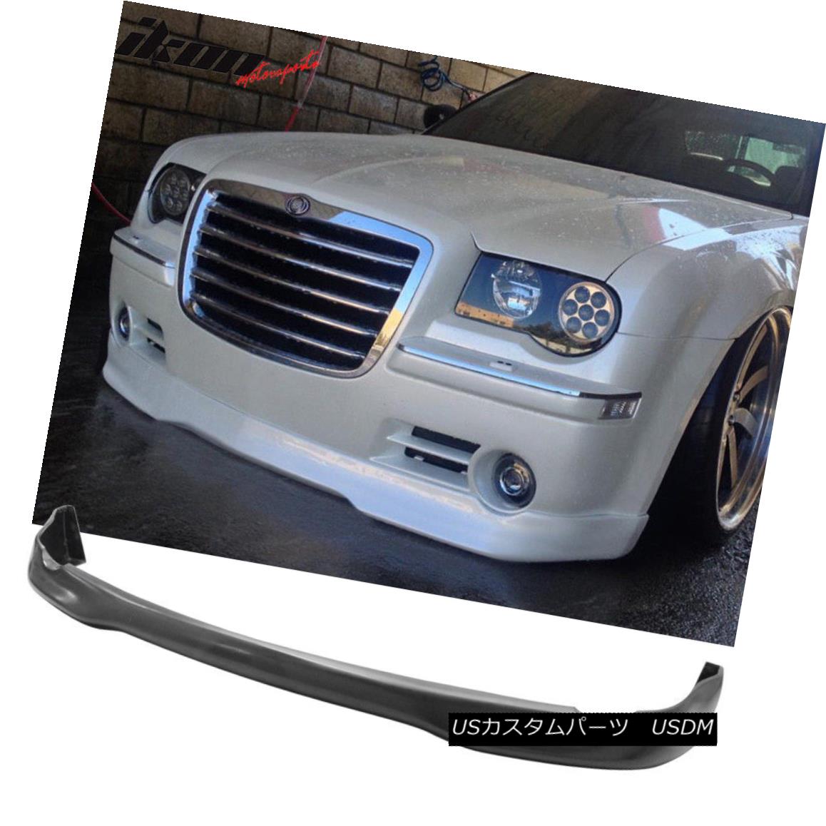 エアロパーツ Fits 05 10 Chrysler 300 300c Ed Vip Style Front Bumper Lip Chin Spoiler Urethane フィット05 10クライスラー300 300c Ed Vipスタイルフロントバンパーリップチンスポイラーウレトラ Ne Centralelectricals Com