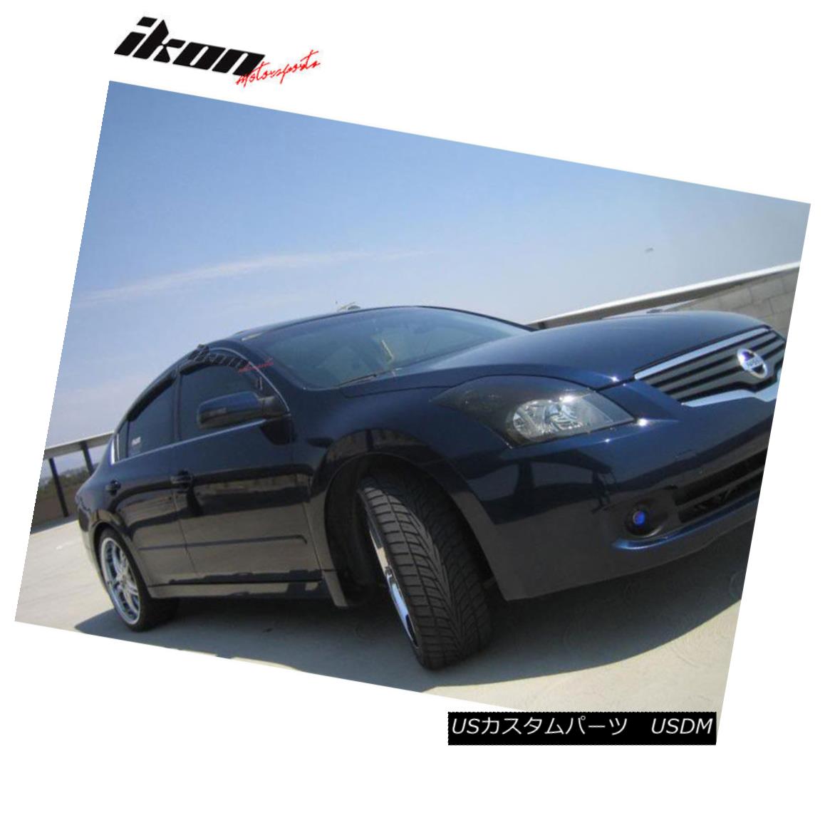 エアロパーツ Fits 04 08 Nissan Maxima Acrylic Window Visors 4pc Set フィット04 08日産マキシマアクリル窓バイザー4個セット Painfreepainrelief Com