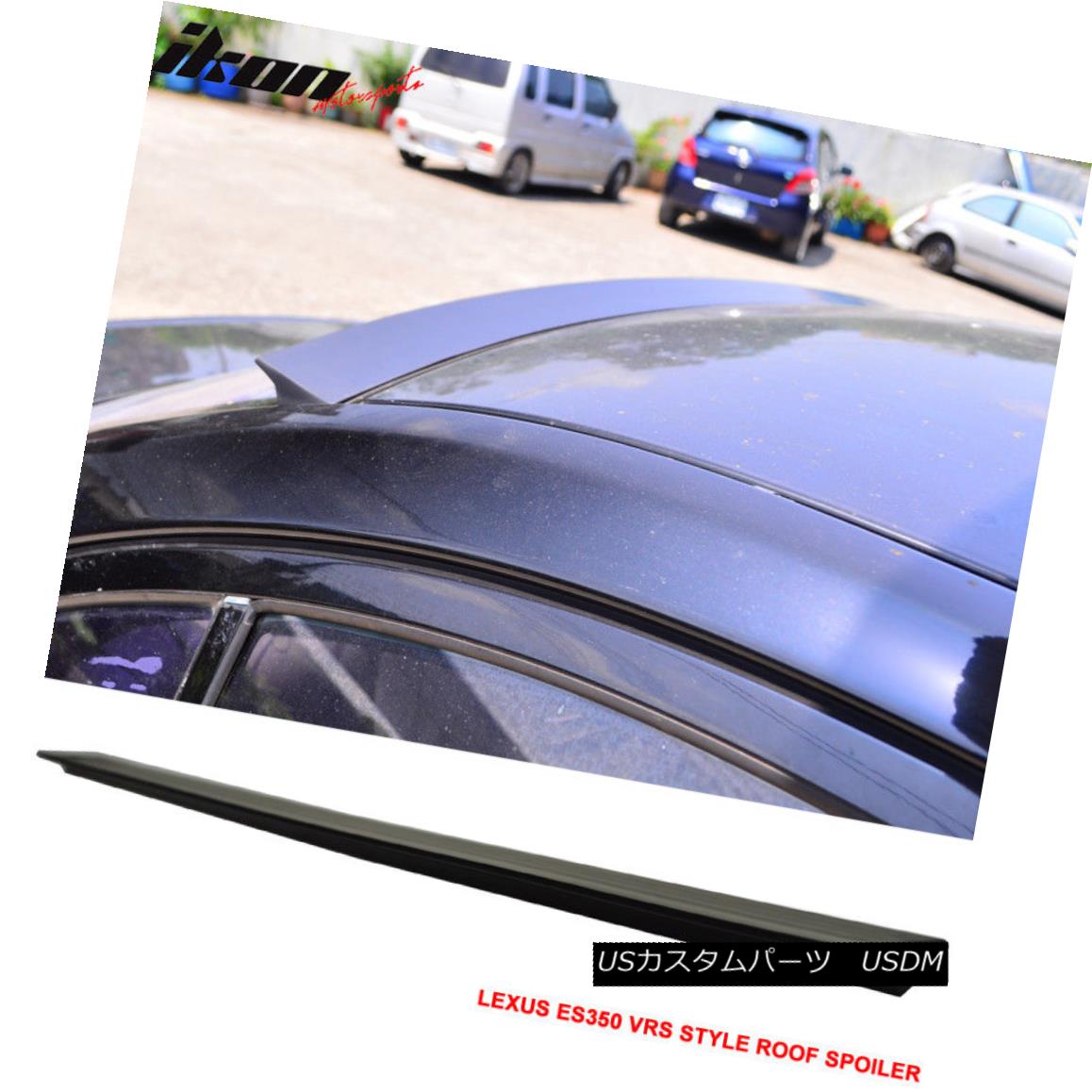 エアロポーション For 07 16 Lexus Gs350 Vrs Style Roof Spoiler Wing Unpainted Puf 07 16レクサスgs350 Vrsスタイルルーフスポイラーウイング絶無色取り Puf Comotocarviolaohoje Com