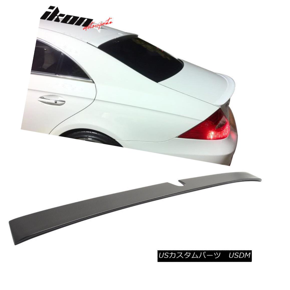 エアロパート Fits 05 10 Benz W219 Cls Class Sedan Unpainted Abs Rear Roof Spoiler Wing 填る05 10ベンツw219 Cls評価セダン未塗absリアルーフスポイラーウイング Pghintheround Com