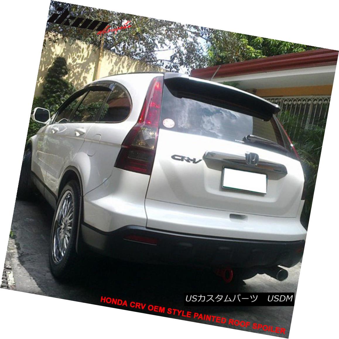エアロパーツ Fit 07 11 Honda Crv Oe Style Painted Urban Titanium Metallic Trunk Spoiler Abs フィット07 11ホンダcrv Oeスタイル塗装都市チタンメタルトランクスポイラー Abs Linumconsult Co Uk