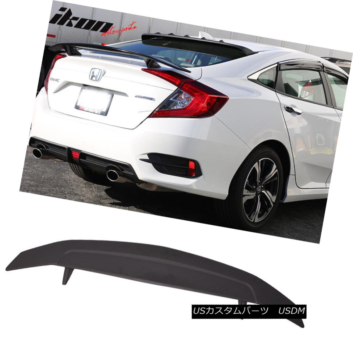 エアロ区分 For 16 17 Mazda Miata Convertible Ikon Type A Trunk Spoiler Wing Matte Black Abs マツダ ミアタ コンバーティブル イコン 種類aトランク スポイラー16 17ウイング ラグ 墨ぞめabs Pghintheround Com
