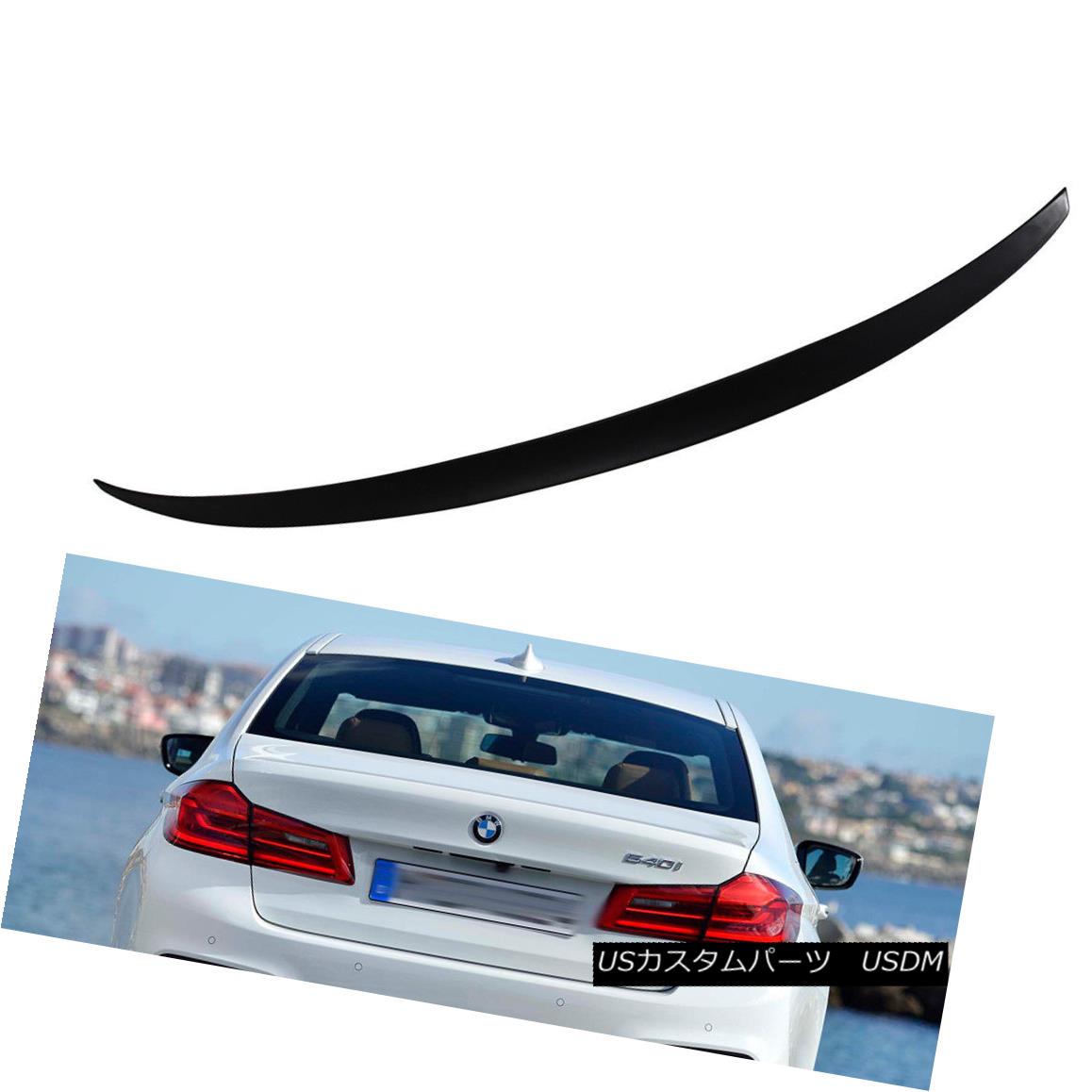 エアロパーツ Unpaint 5 Series BMW G30 Sedan P Type Trunk Spoiler Wing 17 18 540i Unpaint 5シリーズBMW G30セダンPタイプトランク・スポイラー・ウィング17 18 540i 【並行輸入品】