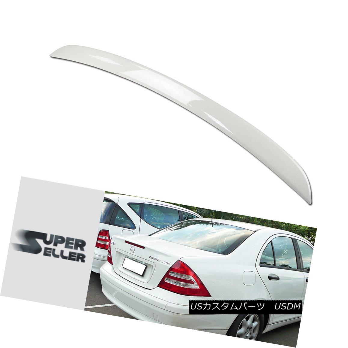 エアロパーツ A Type Mercedes BENZ C-Class W203 Rear Trunk Spoiler Painted Color #960 01-07 A型メルセデスベンツCクラスW203リアトランクスポイラー塗装済みカラー＃960 01-07 【並行輸入品】