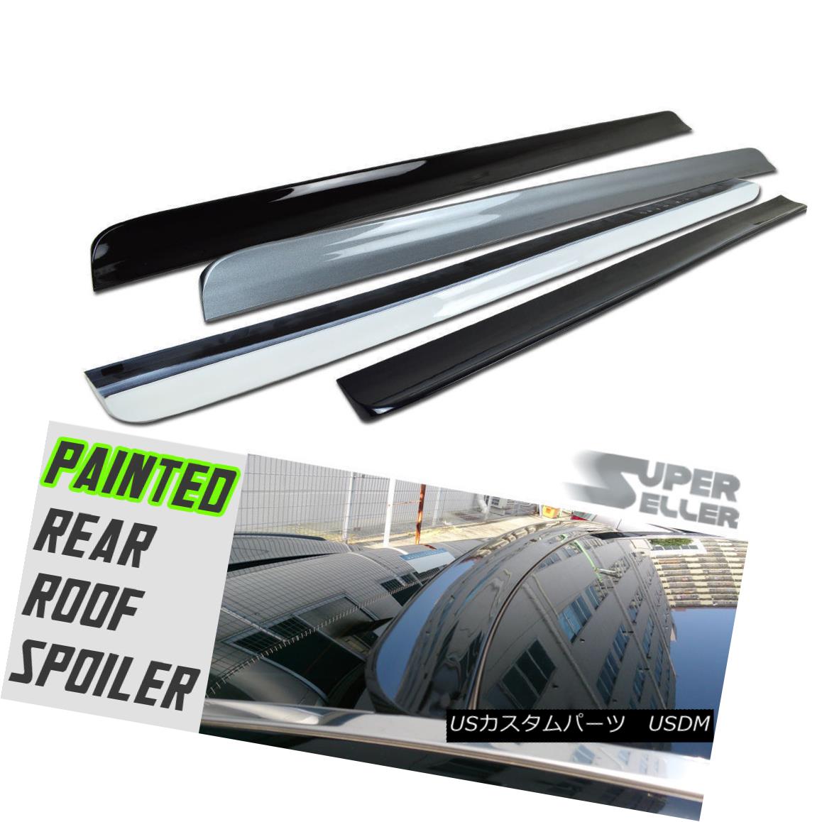 エアロパーツ Painted HONDA ACCORD 9th Coupe Rear Window Roof Lip Spoiler 03-15 塗装ホンダアコード9thクーペリアウィンドウルーフリップスポイラー03-15 【並行輸入品】