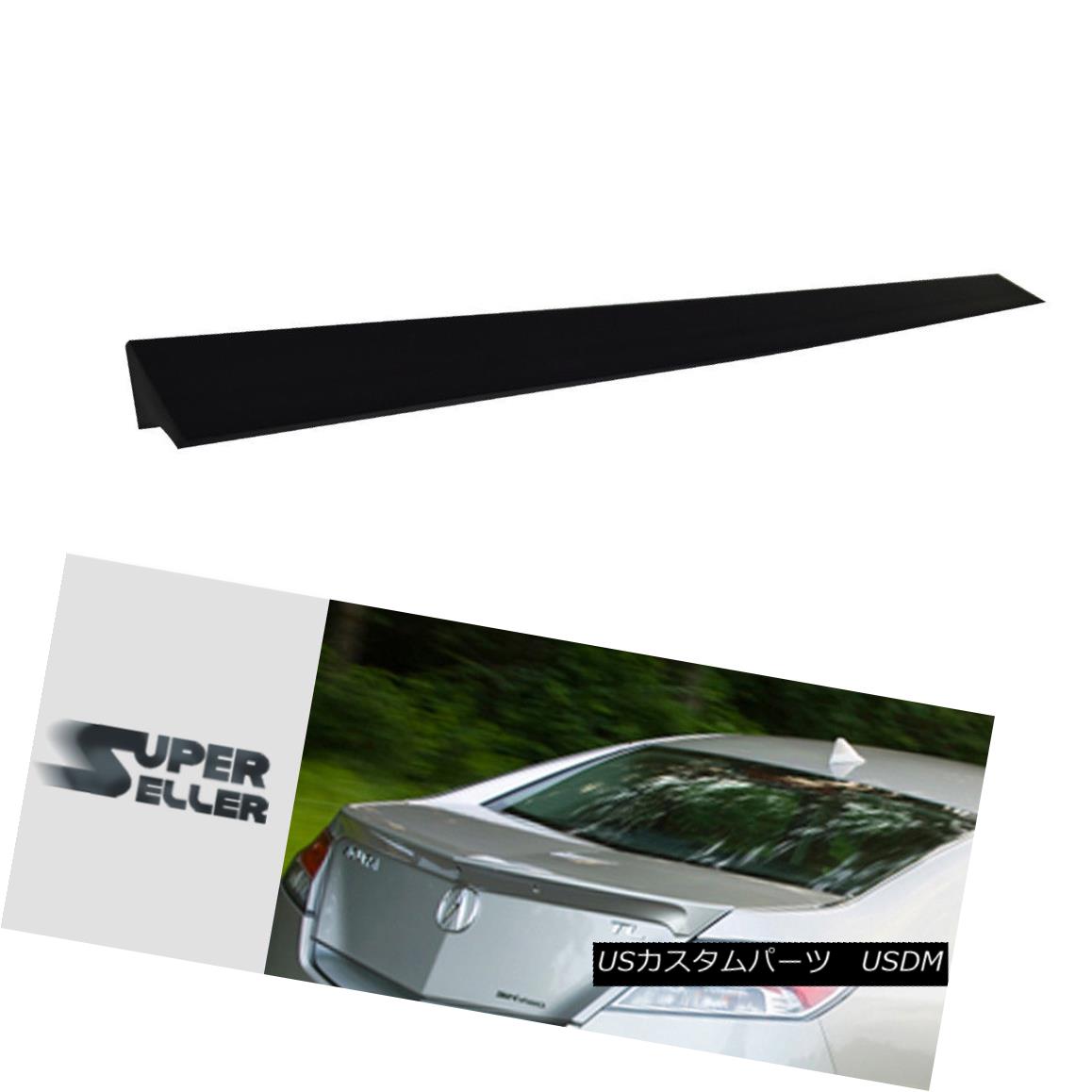 エアロパーツ 2009+ UNPAINT FOR ACURA TL 4TH 4DR SEDAN V REAR ROOF SPOILER WING PUF 2009 + ACURA TL 4TH 4DR SEDAN VリアルーフスポイラーウイングPUF 【並行輸入品】